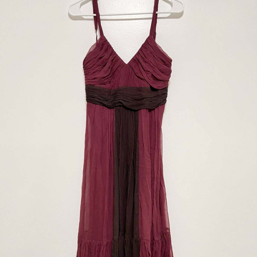 BCBGMaxAzria Chiffon Dress